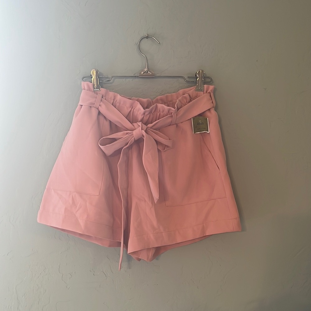 BNWT Dizzy gal shorts pale pink size small
